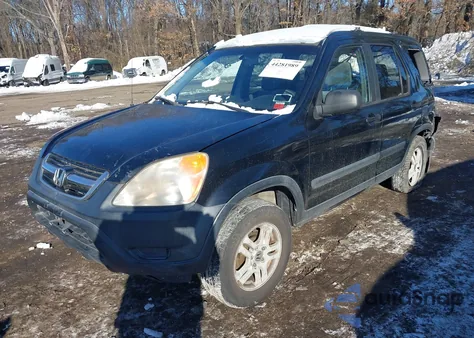 2003 Honda Cr-V Ex из США, поврежденный, VIN SHSRD78843U160704